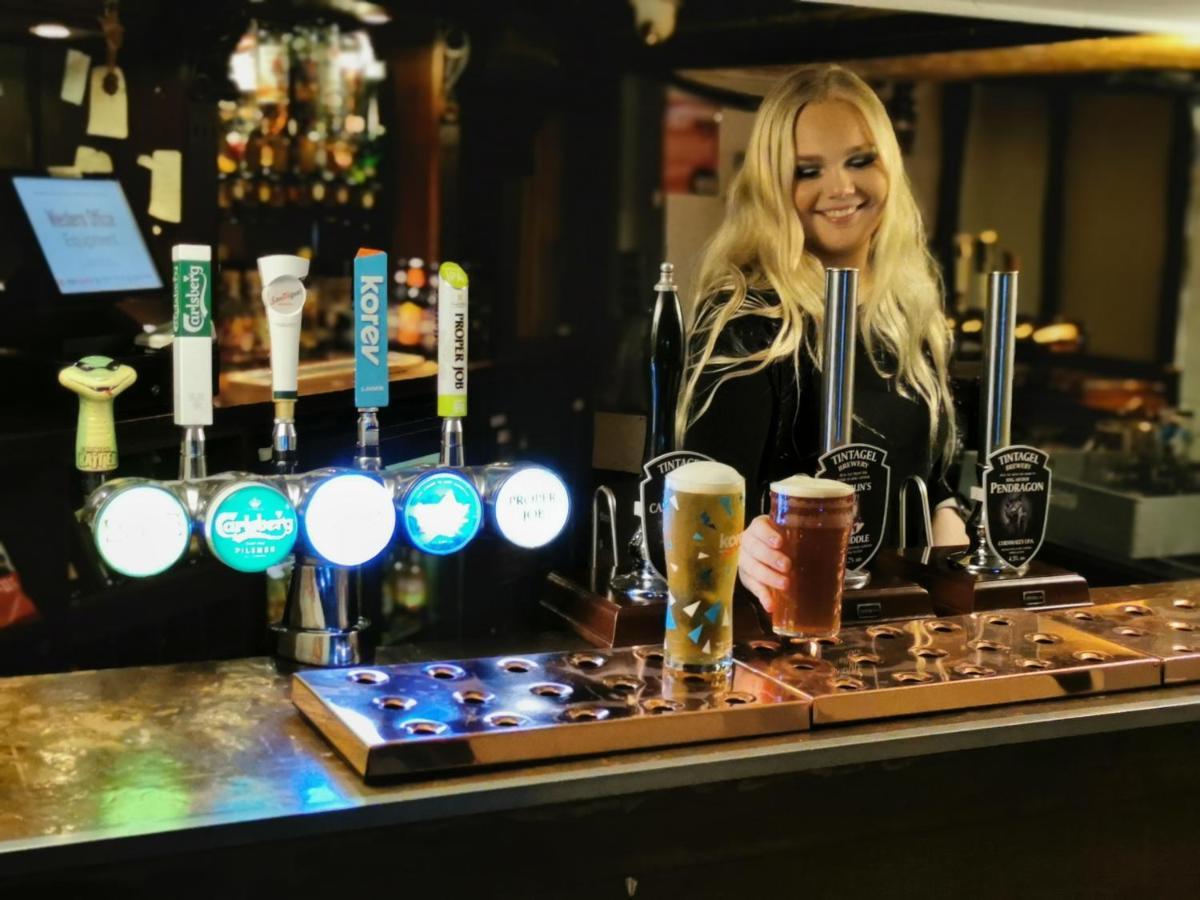 The Cornishman Inn Tintagel Luaran gambar